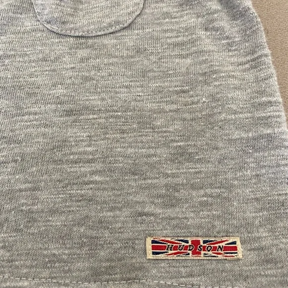 Hudson Grey Ruffle Top 9months - Picture 4 of 5